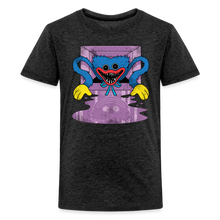 Load image into Gallery viewer, POPPY PLAYTIME - Huggy Faces T-Shirt (Youth) - charcoal grey