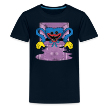 Load image into Gallery viewer, POPPY PLAYTIME - Huggy Faces T-Shirt (Youth) - deep navy