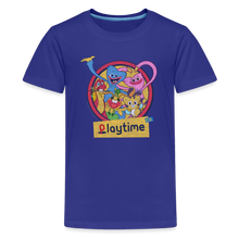 Load image into Gallery viewer, POPPY PLAYTIME - Retro Playtime T-Shirt (Youth) - royal blue