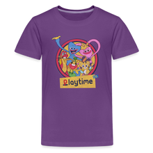 Load image into Gallery viewer, POPPY PLAYTIME - Retro Playtime T-Shirt (Youth) - purple