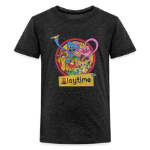 Load image into Gallery viewer, POPPY PLAYTIME - Retro Playtime T-Shirt (Youth) - charcoal grey