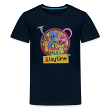 Load image into Gallery viewer, POPPY PLAYTIME - Retro Playtime T-Shirt (Youth) - deep navy