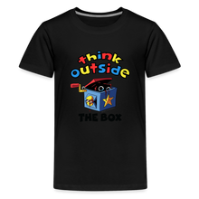 Load image into Gallery viewer, POPPY PLAYTIME - Outside the Box T-Shirt (Youth) - black