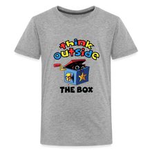 Load image into Gallery viewer, POPPY PLAYTIME - Outside the Box T-Shirt (Youth) - heather gray