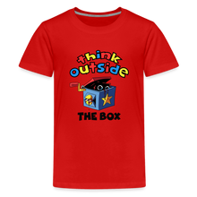 Load image into Gallery viewer, POPPY PLAYTIME - Outside the Box T-Shirt (Youth) - red