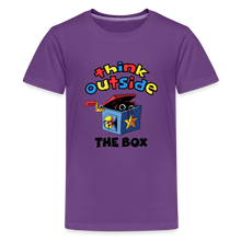 Load image into Gallery viewer, POPPY PLAYTIME - Outside the Box T-Shirt (Youth) - purple