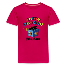 Load image into Gallery viewer, POPPY PLAYTIME - Outside the Box T-Shirt (Youth) - dark pink