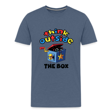 Load image into Gallery viewer, POPPY PLAYTIME - Outside the Box T-Shirt (Youth) - heather blue