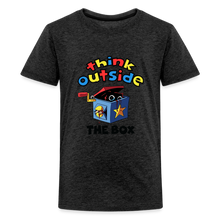 Load image into Gallery viewer, POPPY PLAYTIME - Outside the Box T-Shirt (Youth) - charcoal grey