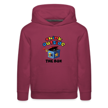 Load image into Gallery viewer, POPPY PLAYTIME - Outside the Box Hoodie (Youth) - burgundy