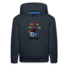 Load image into Gallery viewer, POPPY PLAYTIME - Outside the Box Hoodie (Youth) - navy
