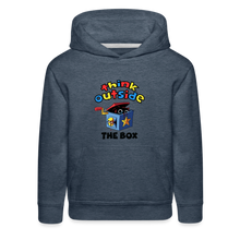 Load image into Gallery viewer, POPPY PLAYTIME - Outside the Box Hoodie (Youth) - heather denim