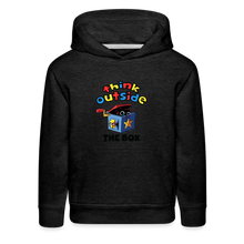 Load image into Gallery viewer, POPPY PLAYTIME - Outside the Box Hoodie (Youth) - charcoal grey