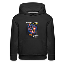 Load image into Gallery viewer, POPPY PLAYTIME - Nobody Leaves Hoodie (Youth) - black