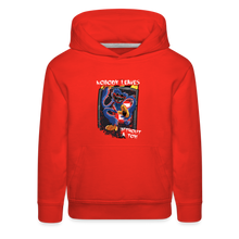 Load image into Gallery viewer, POPPY PLAYTIME - Nobody Leaves Hoodie (Youth) - red