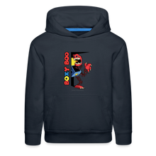 Load image into Gallery viewer, POPPY PLAYTIME - Peeking Boxy Boo Hoodie (Youth) - navy