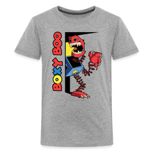 Load image into Gallery viewer, POPPY PLAYTIME - Peeking Boxy Boo T-Shirt (Youth) - heather gray
