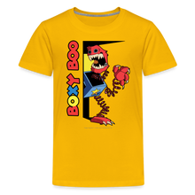 Load image into Gallery viewer, POPPY PLAYTIME - Peeking Boxy Boo T-Shirt (Youth) - sun yellow