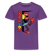 Load image into Gallery viewer, POPPY PLAYTIME - Peeking Boxy Boo T-Shirt (Youth) - purple