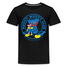 Load image into Gallery viewer, POPPY PLAYTIME - Huggy Wuggy Club T-Shirt (Youth) - black