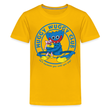Load image into Gallery viewer, POPPY PLAYTIME - Huggy Wuggy Club T-Shirt (Youth) - sun yellow