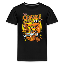 Load image into Gallery viewer, RAINBOW FRIENDS - Orange Crunch T-Shirt (Youth) - black