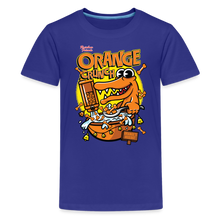 Load image into Gallery viewer, RAINBOW FRIENDS - Orange Crunch T-Shirt (Youth) - royal blue