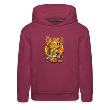 Load image into Gallery viewer, RAINBOW FRIENDS - Orange Crunch Hoodie (Youth) - burgundy