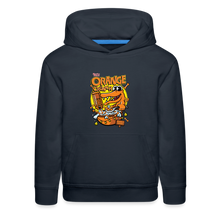 Load image into Gallery viewer, RAINBOW FRIENDS - Orange Crunch Hoodie (Youth) - navy