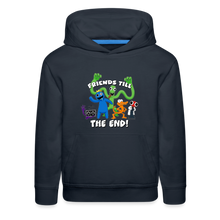 Load image into Gallery viewer, RAINBOW FRIENDS - Till the End! Hoodie (Youth) - navy