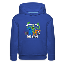 Load image into Gallery viewer, RAINBOW FRIENDS - Till the End! Hoodie (Youth) - royal blue