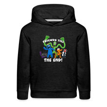 Load image into Gallery viewer, RAINBOW FRIENDS - Till the End! Hoodie (Youth) - charcoal grey