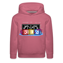 Load image into Gallery viewer, RAINBOW FRIENDS - RUN Hoodie (Youth) - mauve