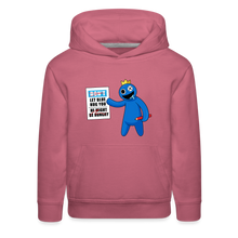 Load image into Gallery viewer, RAINBOW FRIENDS - Might Be Hungry Hoodie (Youth) - mauve