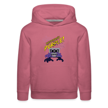 Load image into Gallery viewer, RAINBOW FRIENDS - Here's Purple! Hoodie (Youth) - mauve