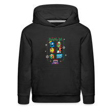 Load image into Gallery viewer, RAINBOW FRIENDS - Naughty List Hoodie (Youth) - black