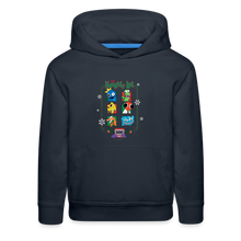 Load image into Gallery viewer, RAINBOW FRIENDS - Naughty List Hoodie (Youth) - navy