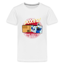Load image into Gallery viewer, RAINBOW FRIENDS - Boxes! T-Shirt (Youth) - white