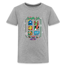 Load image into Gallery viewer, RAINBOW FRIENDS - Naughty List T-Shirt (Youth) - heather gray