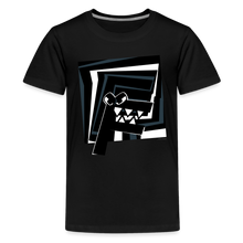 Load image into Gallery viewer, ALPHABET LORE - F T-Shirt (Youth) - black