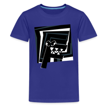 Load image into Gallery viewer, ALPHABET LORE - F T-Shirt (Youth) - royal blue