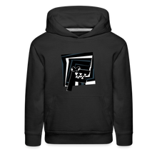 Load image into Gallery viewer, ALPHABET LORE - F Hoodie (Youth) - black