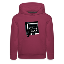 Load image into Gallery viewer, ALPHABET LORE - F Hoodie (Youth) - burgundy