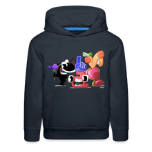 Load image into Gallery viewer, ALPHABET LORE - FAN! Hoodie (Youth) - navy