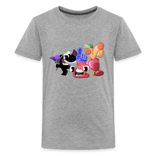 Load image into Gallery viewer, ALPHABET LORE - FAN! T-Shirt (Youth) - heather gray