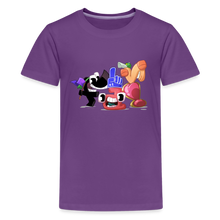 Load image into Gallery viewer, ALPHABET LORE - FAN! T-Shirt (Youth) - purple