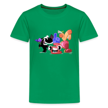Load image into Gallery viewer, ALPHABET LORE - FAN! T-Shirt (Youth) - kelly green