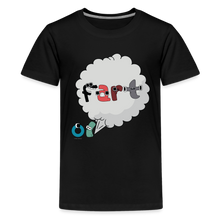 Load image into Gallery viewer, ALPHABET LORE - Fart T-Shirt (Youth) - black