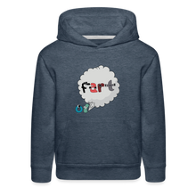 Load image into Gallery viewer, ALPHABET LORE - Fart Hoodie (Youth) - heather denim