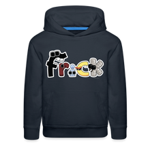 Load image into Gallery viewer, ALPHABET LORE - Frick Hoodie (Youth) - navy